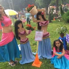 5 июля 2019 года. В парке Гагарина прошел фестиваль флористики и ландшафтного дизайна «Цветосфера»